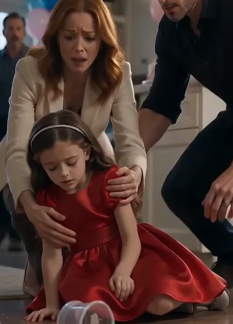 My seven-year-old fell to the kitchen floor during her birthday party, and when my husband smelled her drink, everything about my family changed.