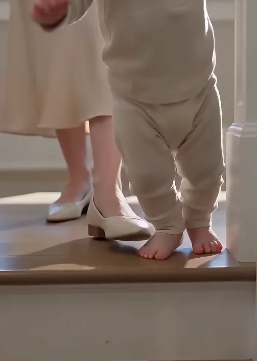 SHE SAID THE NANNY PUSHED MY TWO-YEAR-OLD DOWN THE STAIRS - THEN MY SON POINTED AT THE CAMERA