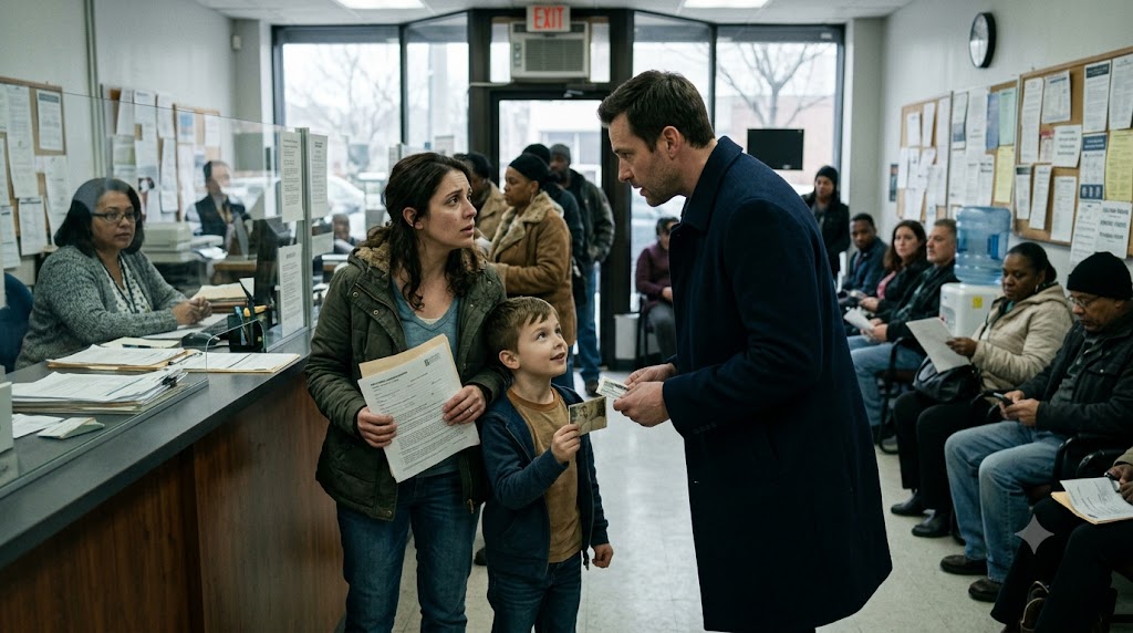 11 MY SON RAN TO A STRANGER AT THE HOUSING OFFICE—THEN HE ASKED IF HE WAS HIS