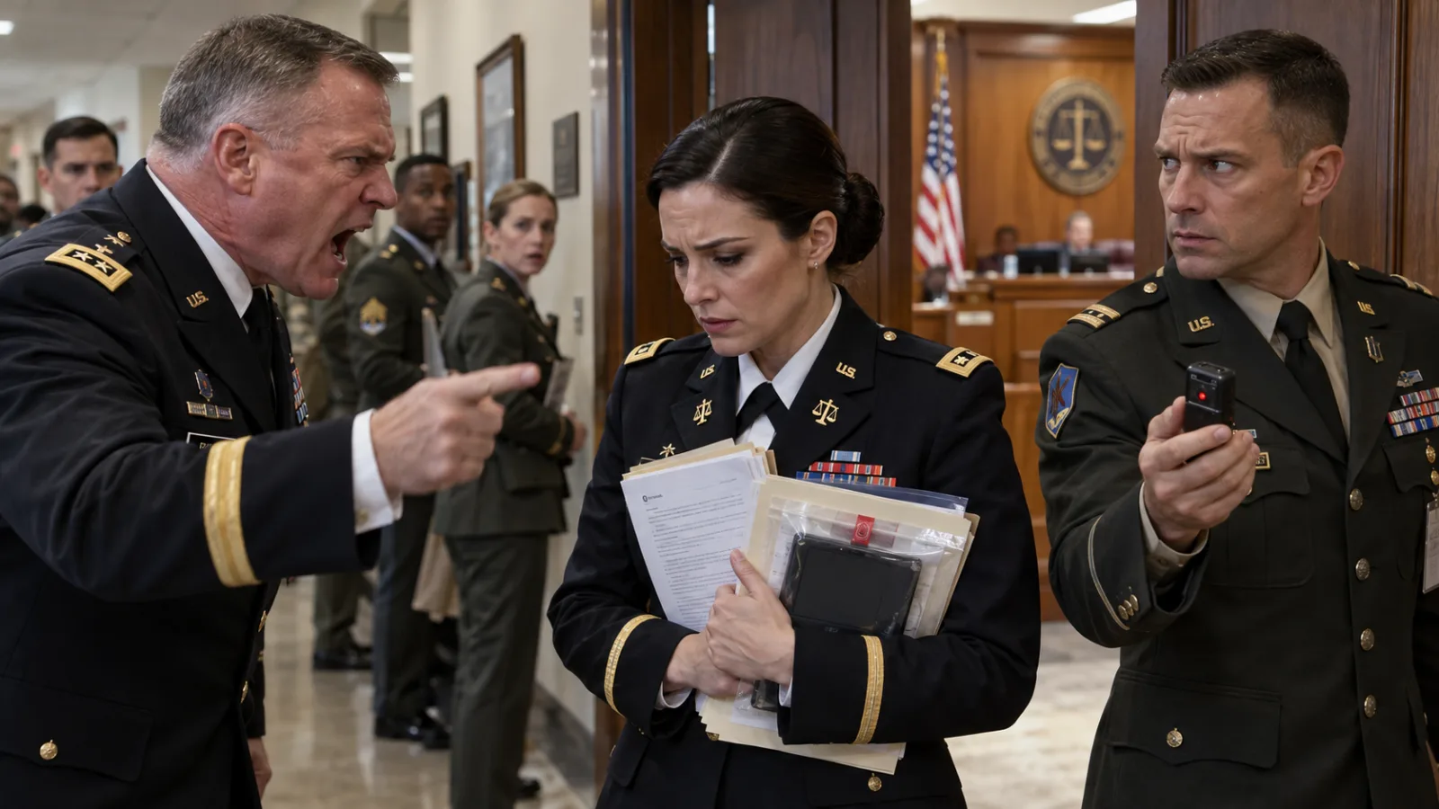  13. A Colonel Said I Didn't Deserve My Army Uniform—Then His Own Voice Played Outside the Courtroom