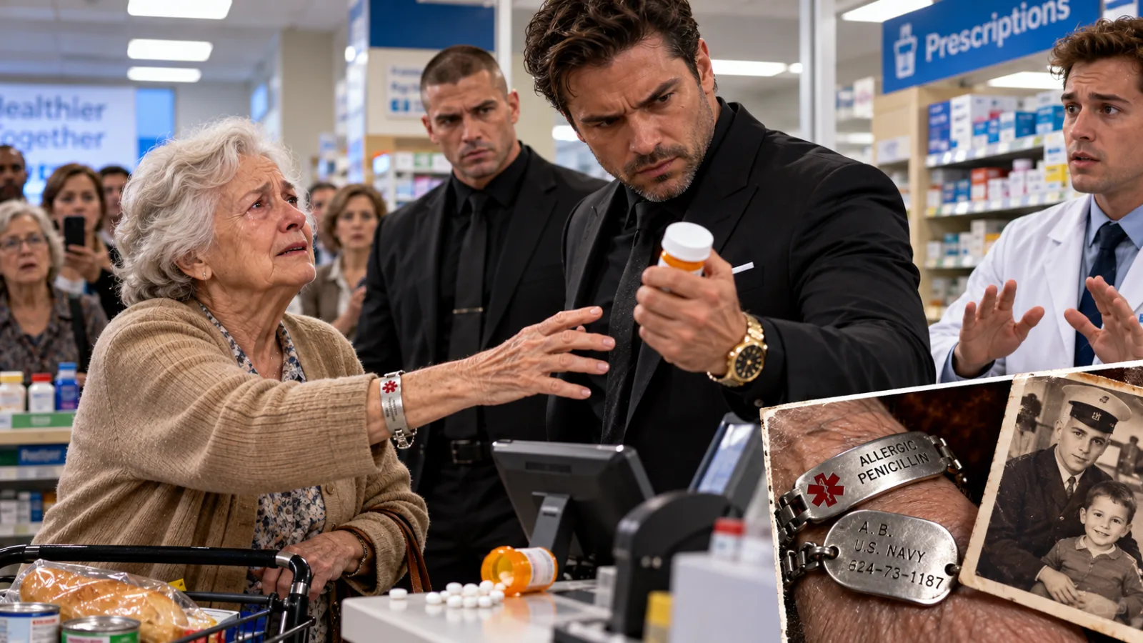 22. I TOOK AN OLD WOMAN'S PILLS AT THE PHARMACY—THEN SHE SAID MY FATHER WAS ALIVE