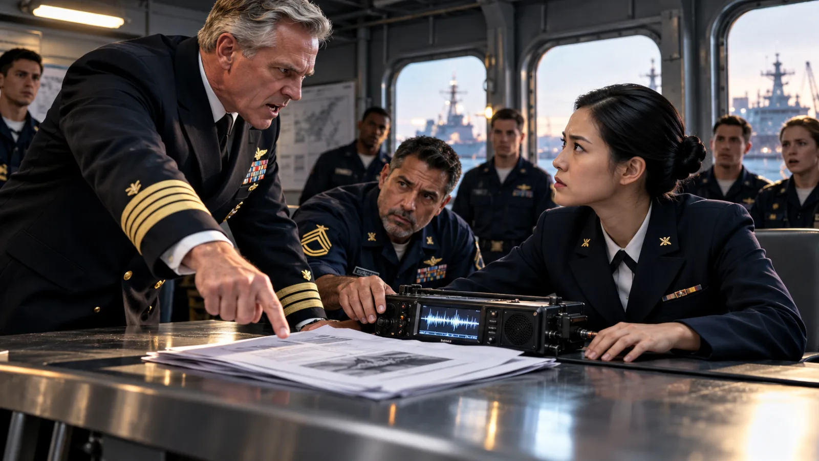 23 The Navy Captain Blamed Me For A Disaster In Front Of The Whole Crew — He Didn't Know My Chief Still Had The Original Recording