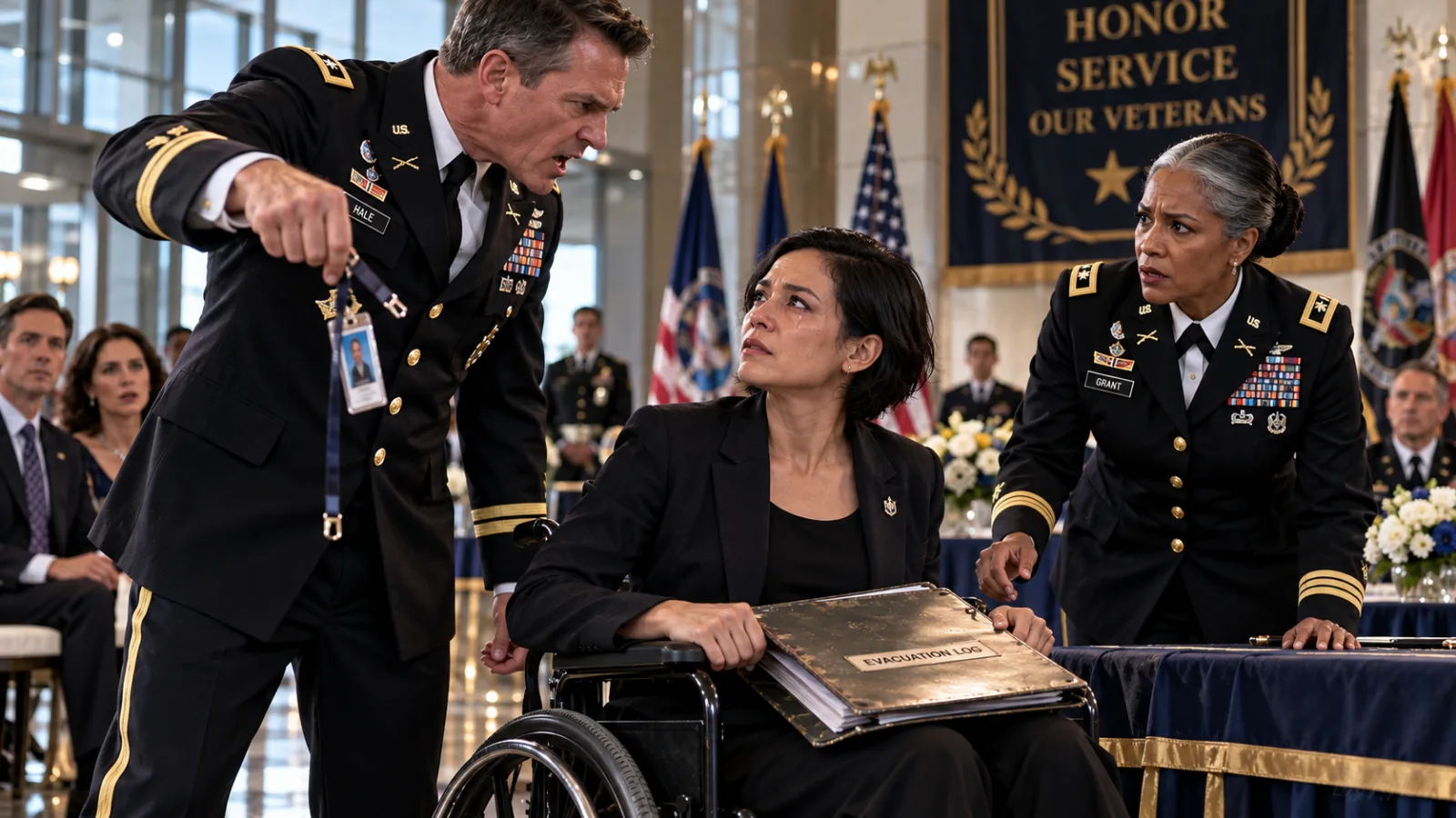 26 An Officer Ripped My Veteran Badge Off My Neck And Called Me A Fake — He Didn't Know The Installation Commander's Handwriting Was In My Folder