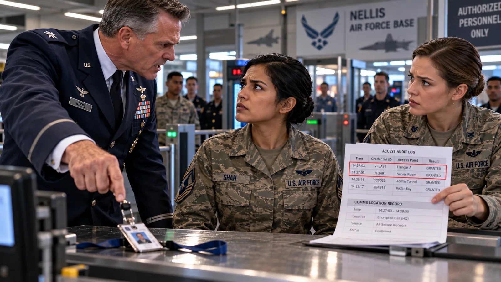 27 My Colonel Cut My Badge In Half And Called Me A Security Breach — He Didn't Know The Audit Showed His Own Office Cloned It