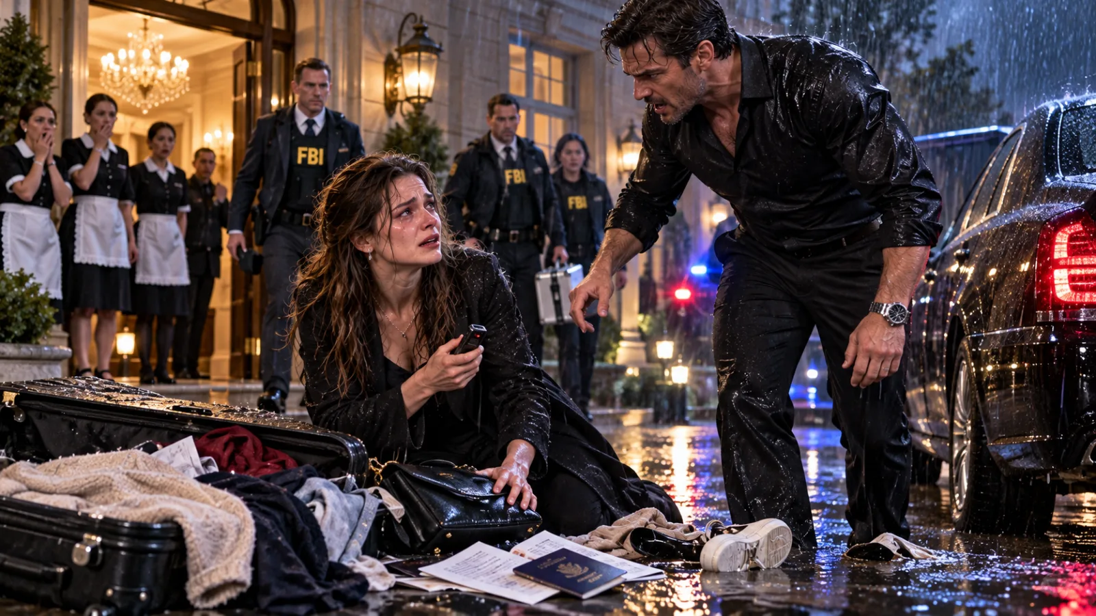 28 THAT NIGHT, HE THREW MY SUITCASE INTO THE RAIN—HE DIDN'T KNOW THE FBI WAS LISTENING