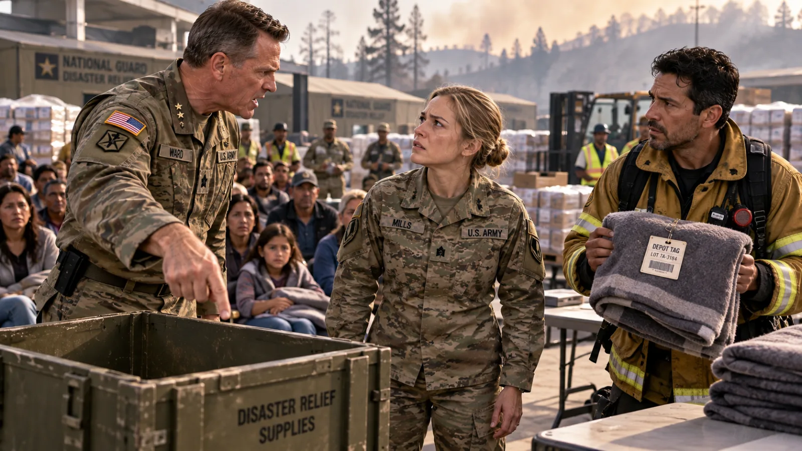 30 My Colonel Blamed Me For The Blankets My Own Unit Delivered — He Didn't Know A Fire Captain Had Bought One Back From A Private Warehouse