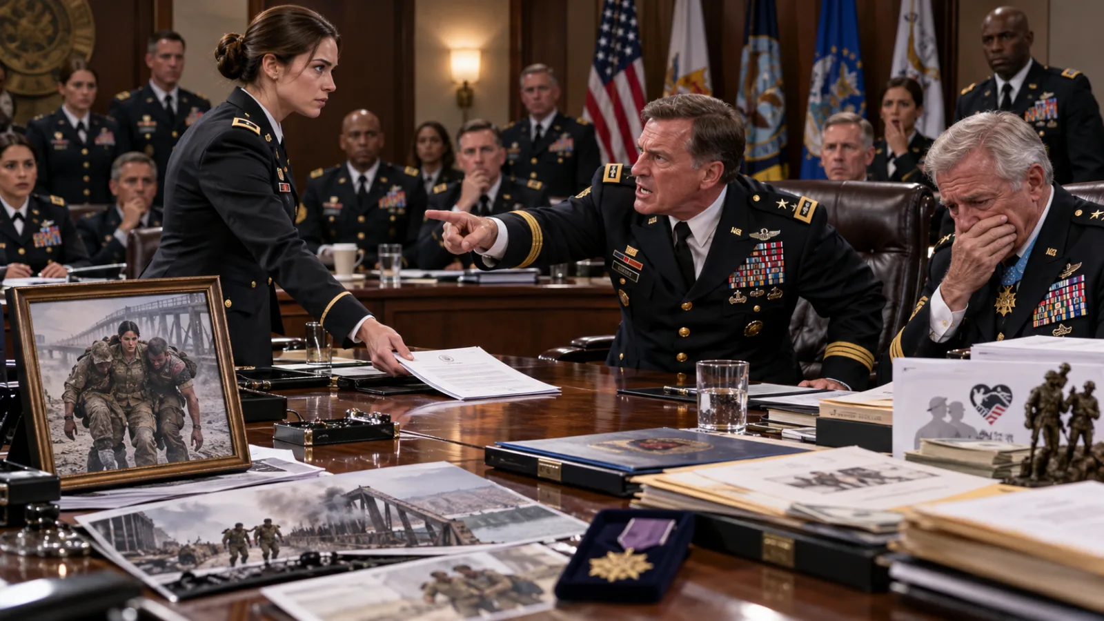 At the Morning Briefing, a Colonel Ordered Me to Sit Down—He Didn’t Know His Decorated Friend Had Signed the Truth