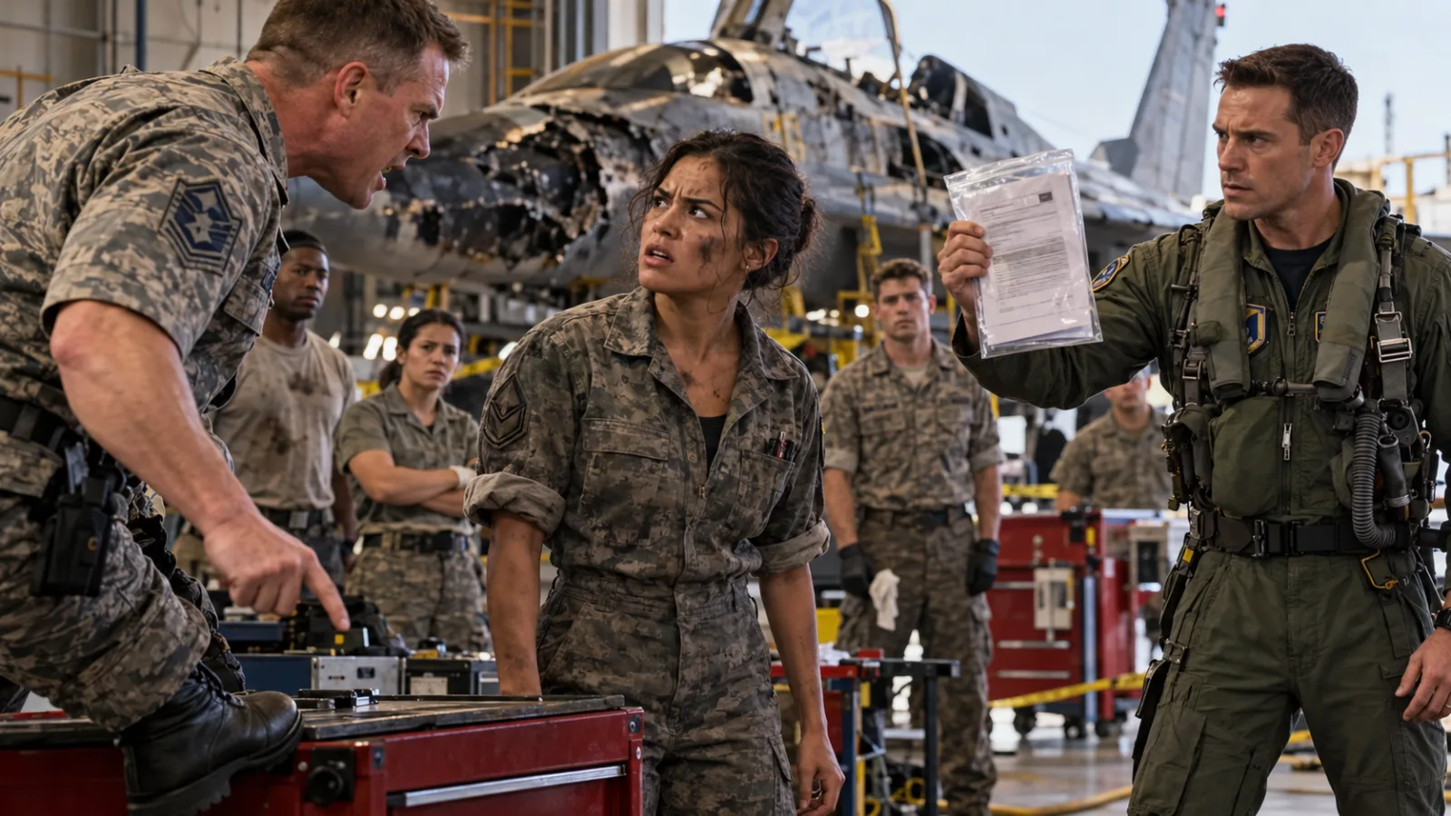 33 My Major Kicked My Toolbox Shut And Blamed Me For Almost Killing A Pilot — He Didn't Know The Pilot Had Filed A Sealed Report Before The Fire