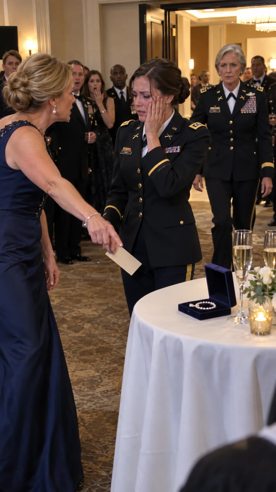  4. A General's Wife Slapped Me and Called Me a Thief at a Military Gala—Then My Mother Walked In