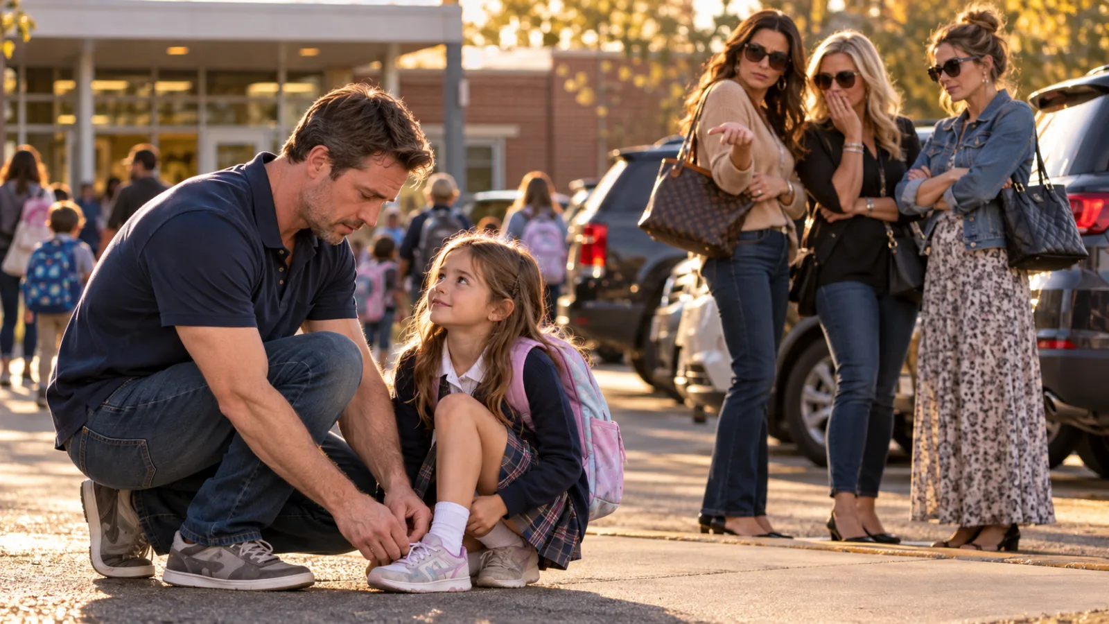  THE OTHER MOMS CALLED ME UNEMPLOYED AT SCHOOL PICKUP—BUT THEY HAD NO IDEA WHAT I GAVE UP FOR MY DAUGHTER.