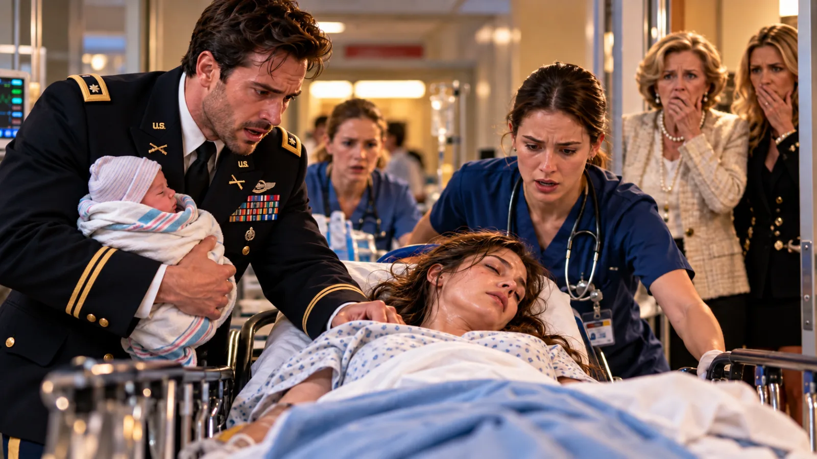 3 DAYS BEFORE NEW YEAR’S, MY MOTHER AND SISTER LEFT MY WIFE AND NEWBORN WITHOUT FOOD—THEY DIDN’T KNOW I WAS A MILITARY POLICE OFFICER