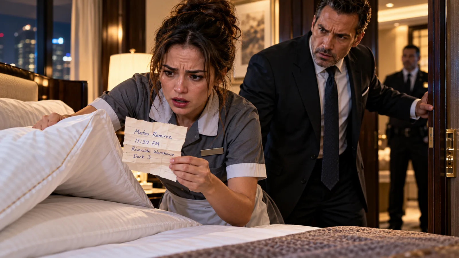 I Found My Missing Brother’s Meeting Note in a Hotel Suite—Then the Guest Blocked the Door