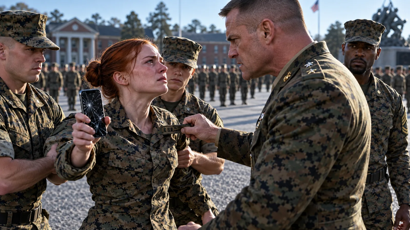 67 My Major Tore My Name Off My Marine Uniform—Then My Dead Fiancé's Voice Exposed the Order He Denied