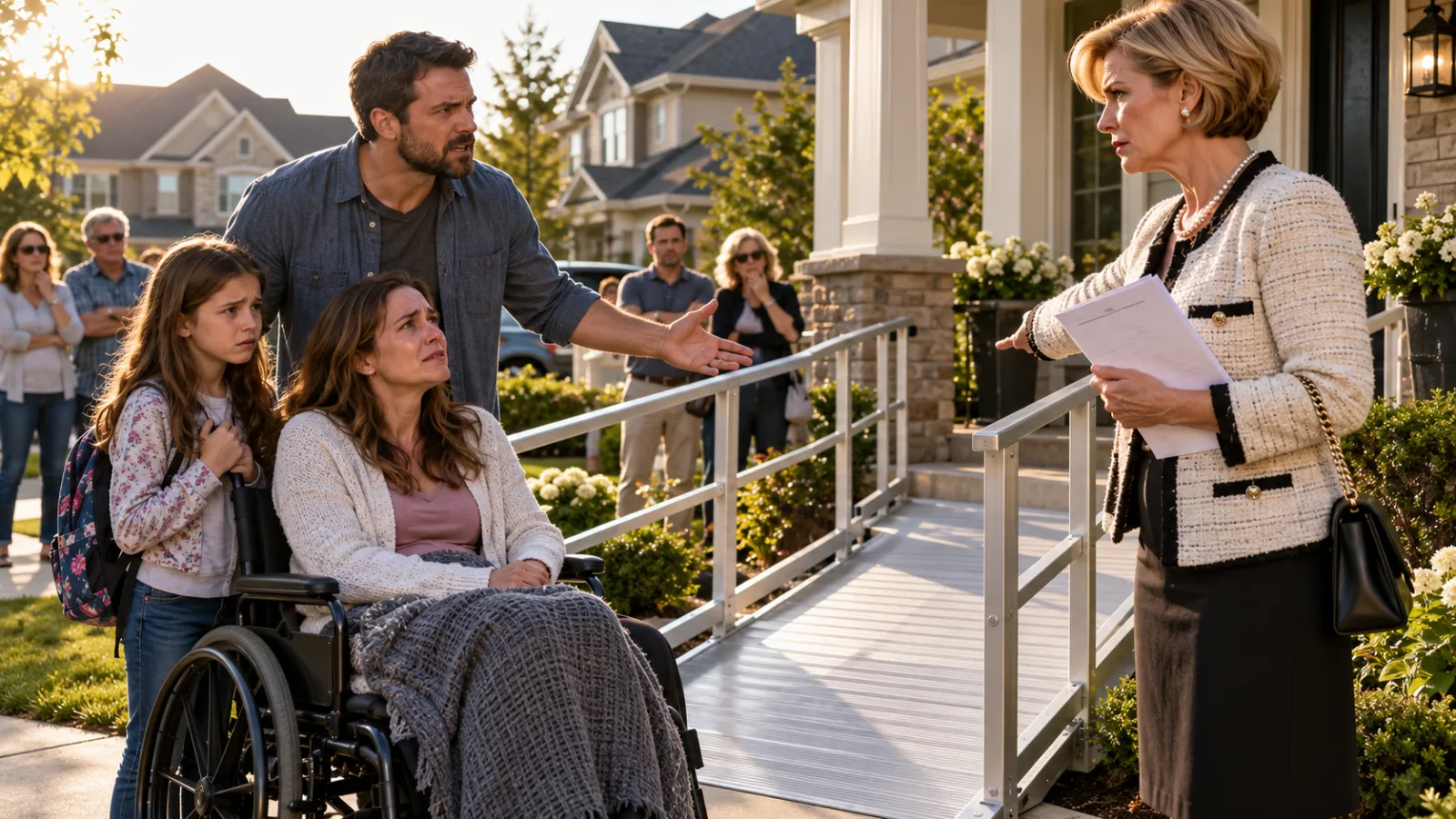 Before the Neighborhood Garden Tour, Our HOA Called My Wheelchair Ramp an Eyesore—Then My Husband Filed a Lawsuit