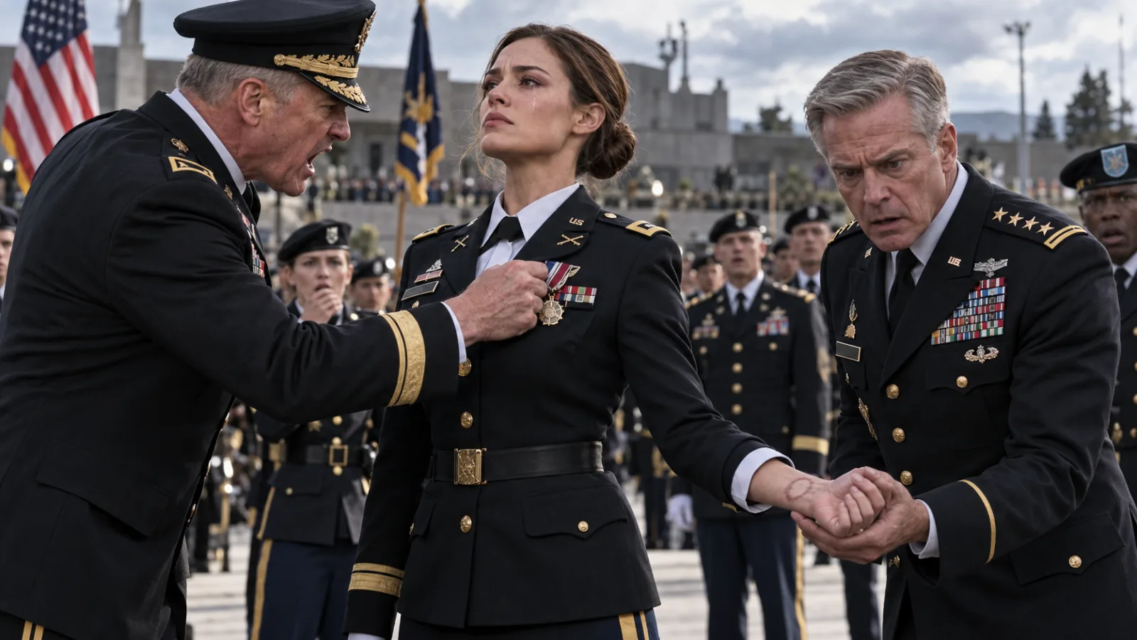 1. They Said She Never Earned It — Then the General Saw the Scar That Told the Truth