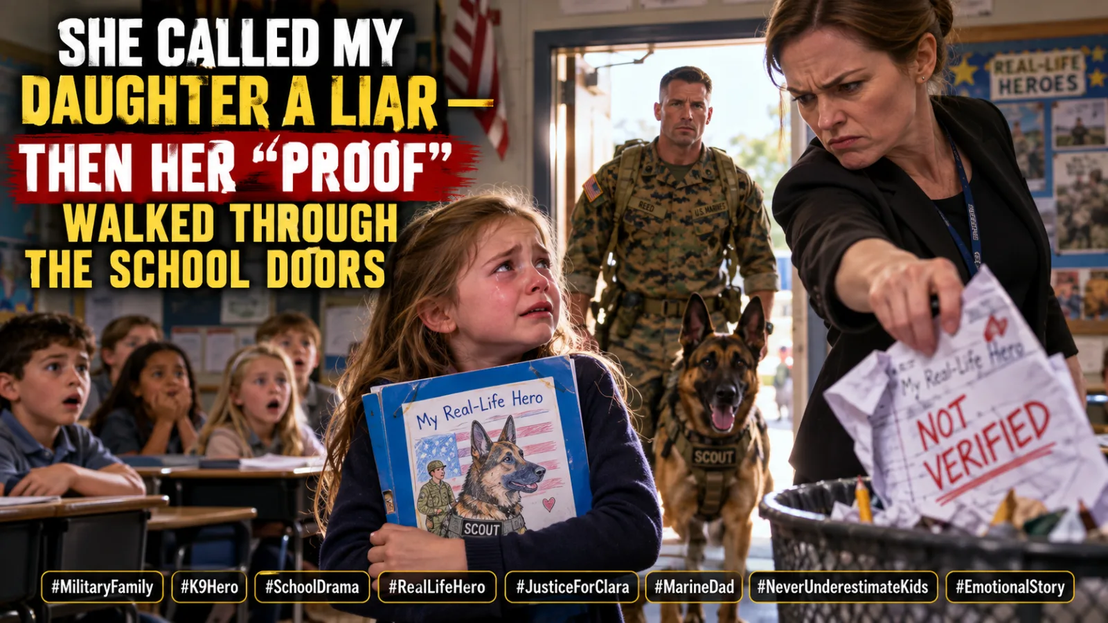 She Called My Daughter a Liar—Then Her “Proof” Walked Through the School Doors