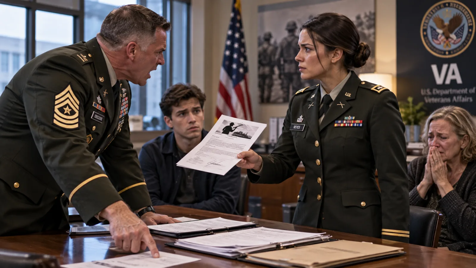 At a Command Review, a Sergeant Major Ordered Me to Sit Down—He Didn't Know My Paper Bore a Dead Veteran's Signature