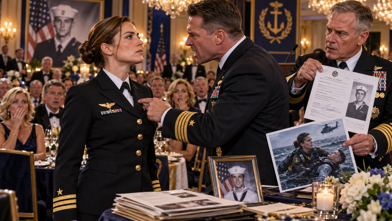 He Humiliated a Naval Aviator in Front of the Donors—Then a Captain Asked Who Signed a Dead Sailor’s Consent Form