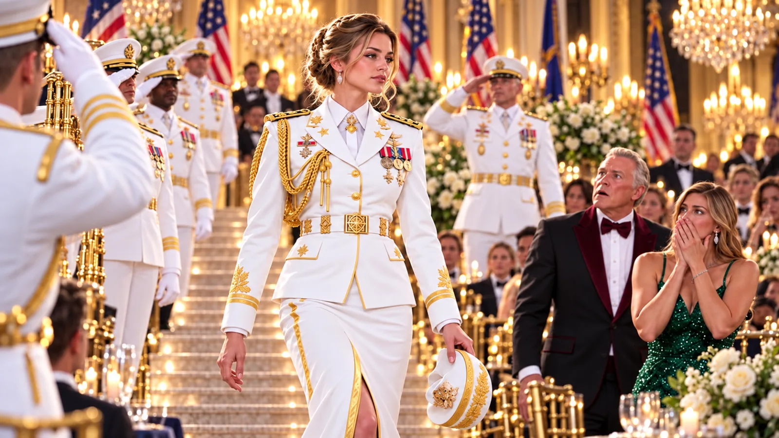 My father invited me to a military gala for one reason—to humiliate the daughter he had spent years calling the family disappointment.