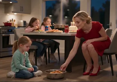 My Stepmother Forced My 5-Year-Old Daughter to Eat Scraps From a Dirty Plate—She Forgot I Had a Hidden Camera