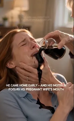 My Husband Came Home Early and Found His Mother Forcing Me to Drink a Black Liquid—Then His Sister Said, “Ask About Anna.”