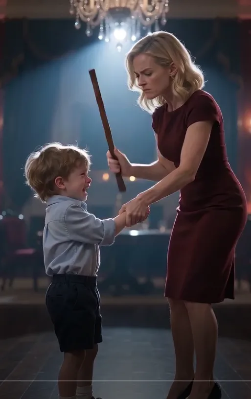 SHE RAISED THE WHIP OVER HIS 6-YEAR-OLD SON — THEN THE BILLIONAIRE FATHER WALKED IN