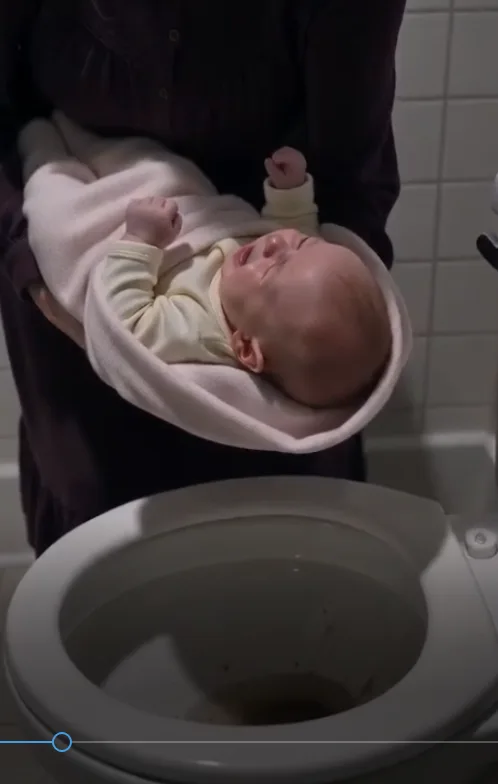 I Heard My Three-Week-Old Baby Screaming Behind the Bathroom Door—Then I Saw What My Mother-in-Law Was Doing.