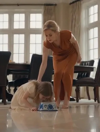 My Fiancée Forced My Little Girl Toward a Dog Bowl—Then I Saw the Video and Discovered Why She Really Wanted My Daughter Gone