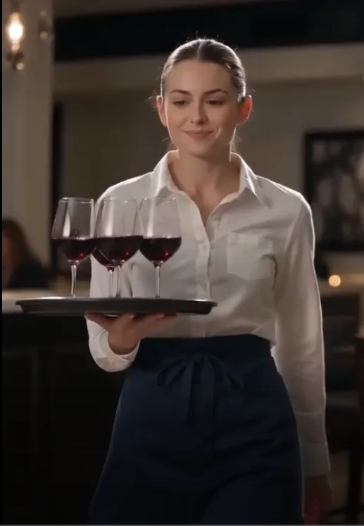 SHE THOUGHT I WAS JUST A WAITRESS — UNTIL HER BIGGEST CLIENT POINTED AT ME