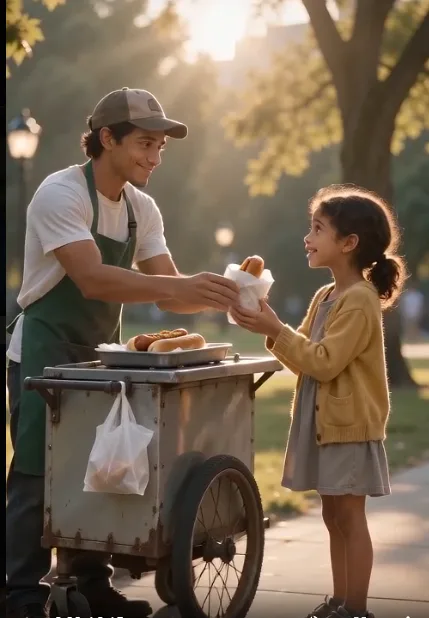 She Had Only One Coin for a Hot Dog—20 Years Later, She Returned to Repay the Man Who Never Gave Up on Her