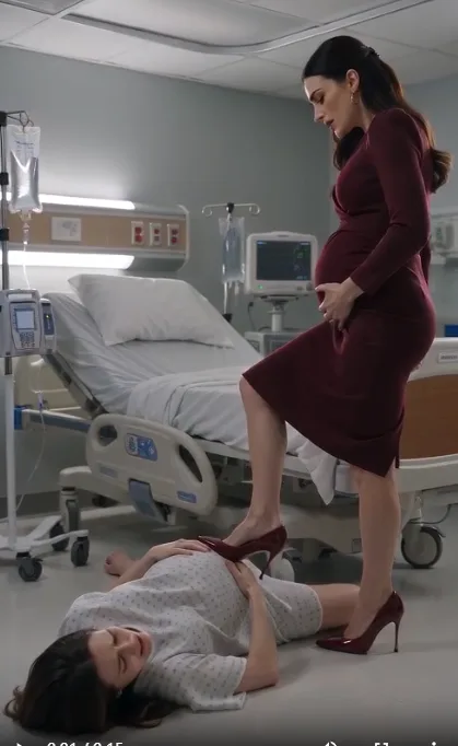 My Husband Found Me on the Hospital Floor Protecting Our Unborn Baby—Then the Camera Exposed What His Sister Had Done Before He Arrived