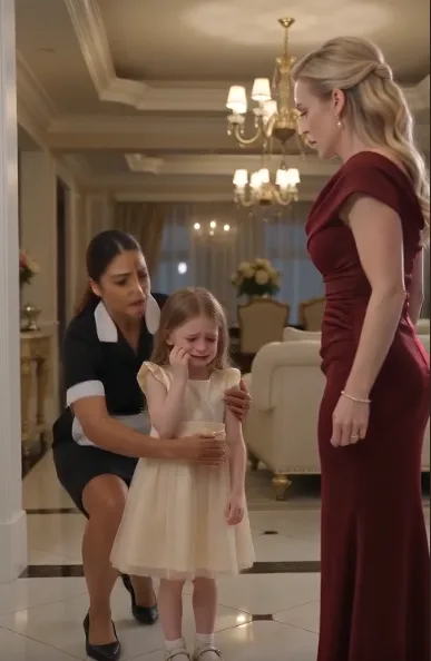 She Slapped Lily While She Clutched Her Late Mother’s Teddy Bear—Then the Security Camera Exposed Every Lie