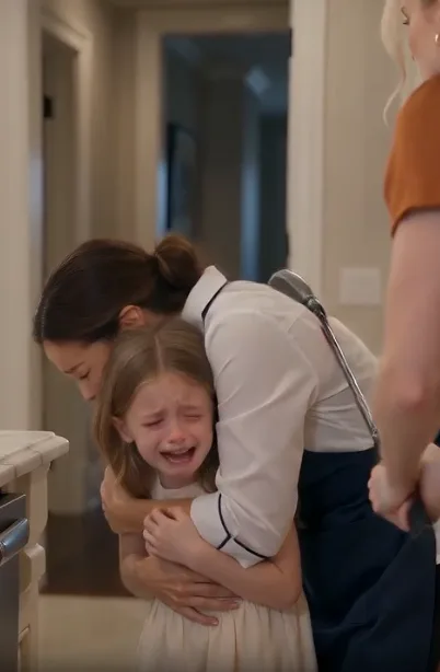 His Fiancée Tried to Hurt the Maid’s Little Girl—Then She Looked at the Millionaire and Whispered, “Daddy…”