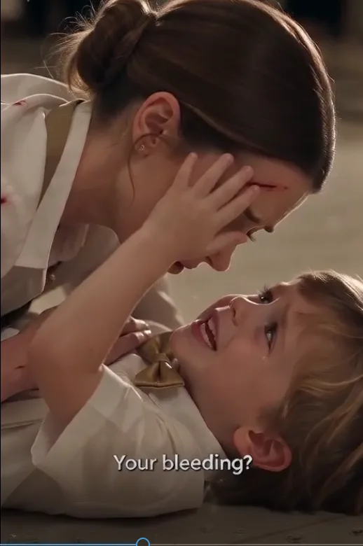My Son Pointed at the Guest Trying to Escape—Then I Saw My Family Crest in the Shattered Glass