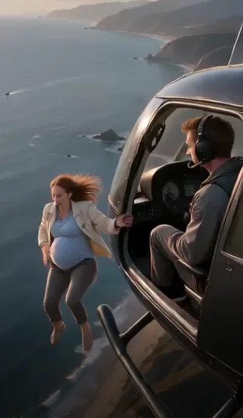 He Kissed My Forehead… Then Pushed His Pregnant Wife Out of a Helicopter