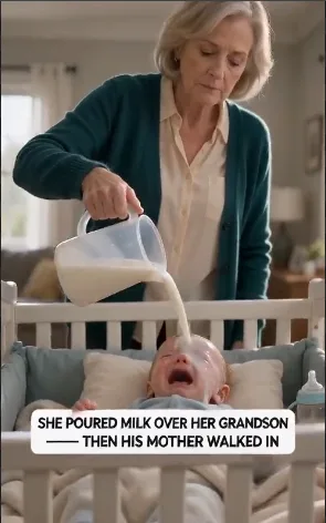 My Mother-in-Law Poured Milk Over My Baby—Then I Opened the Drawer My Husband Had Forbidden Me to Touch