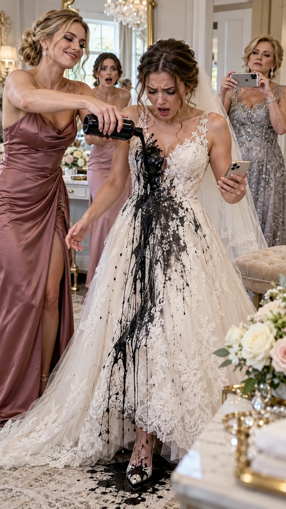 THE BLACK DYE WEDDING