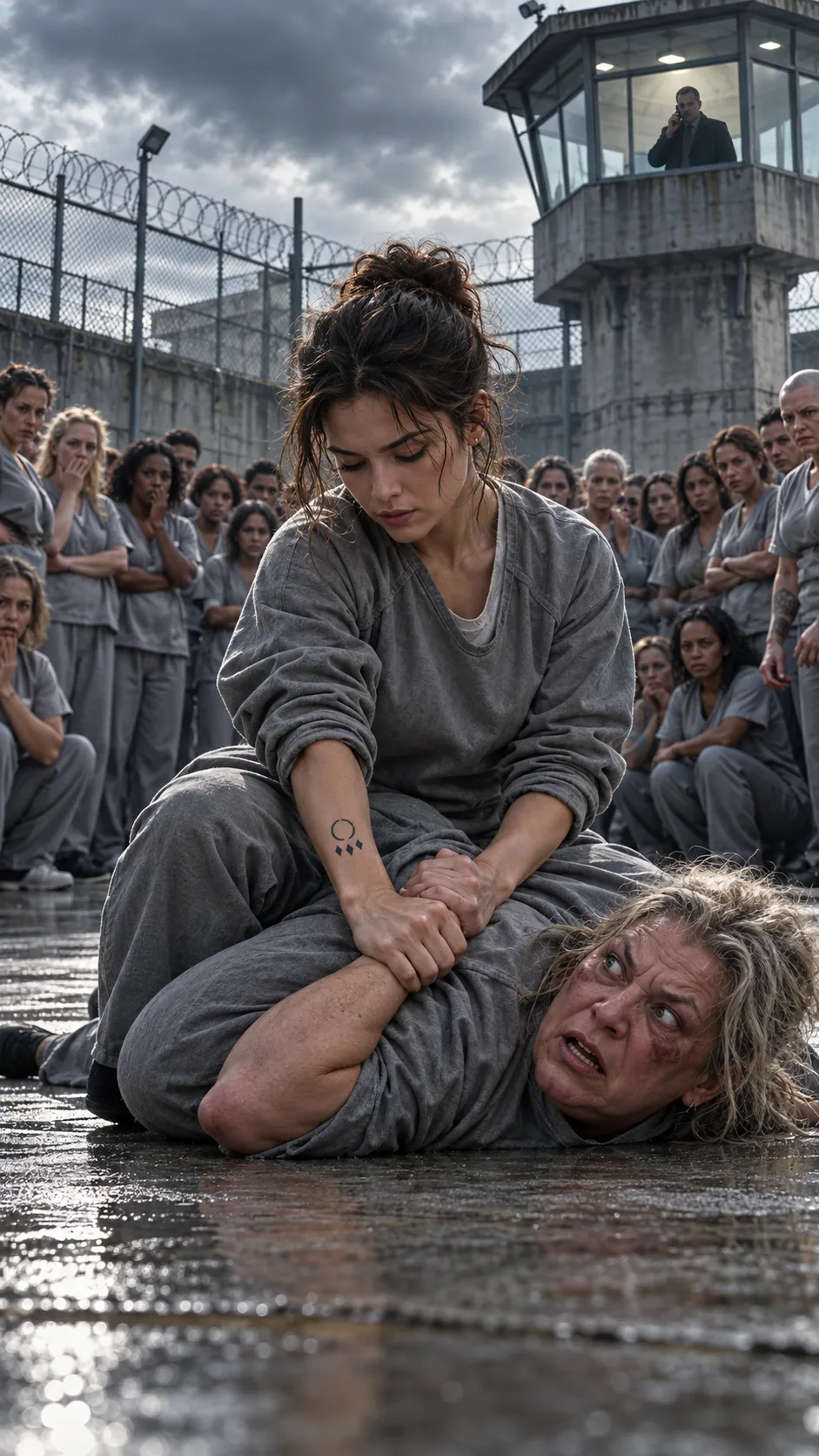 The Most Feared Woman in Prison Tried to Humiliate a Quiet New Inmate—Until She Whispered One Name That Changed Everything