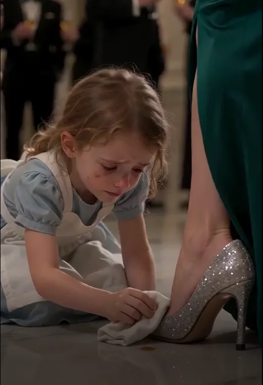 A Billionaire Returned From the Dead and Found His 6-Year-Old Daughter Kneeling on the Floor, Cleaning His Family's Shoes—But They Had No Idea the Man Watching Them Was Her Father. 😱💔