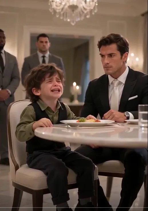 Everyone Expected the Crime Boss to Fire the Waitress—Then His 3-Year-Old Took Her Hand and Whispered, “Don’t Go”