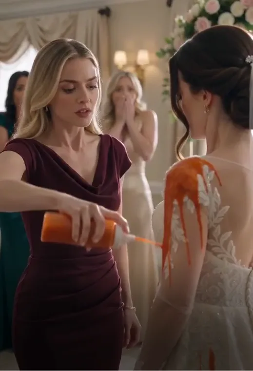 She Smiled After Ruining My $18,000 Wedding Dress—Then the Camera Exposed What She Was Really Hiding