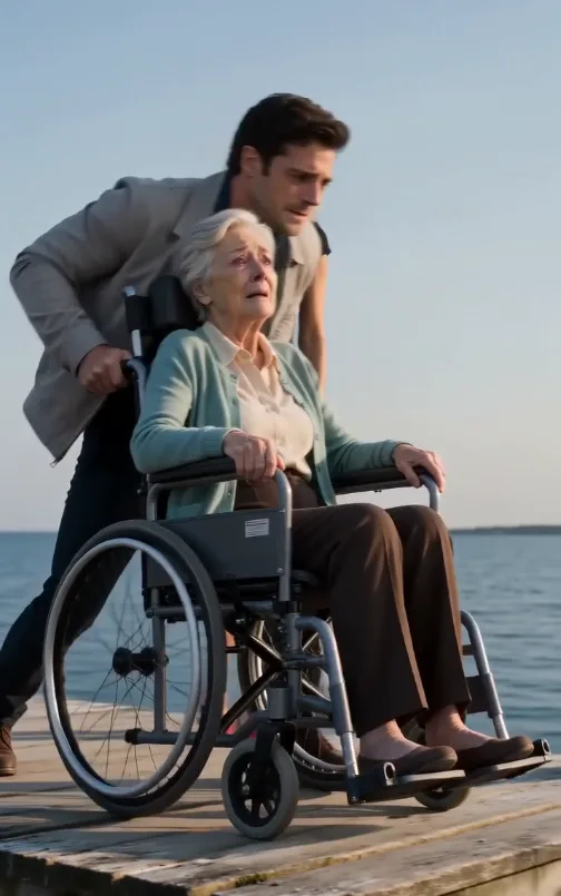 My Son Whispered “I’m Sorry, Mom” Before Pushing My Wheelchair Into the Pond—But I Survived and Heard His Wife Say, “An Accident. Just Like Your Father.”