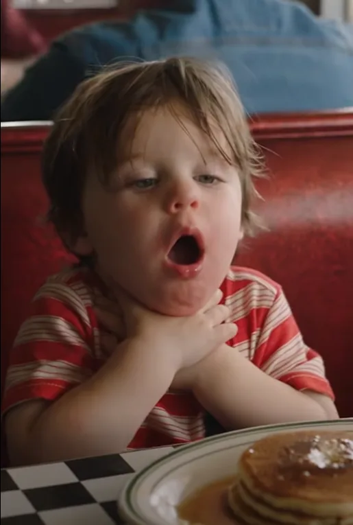 I Slapped My 4-Year-Old for “Throwing a Tantrum” at a Diner—Then a Terrifying Biker Shoved Me Aside and Did Something That Left Everyone Speechless!