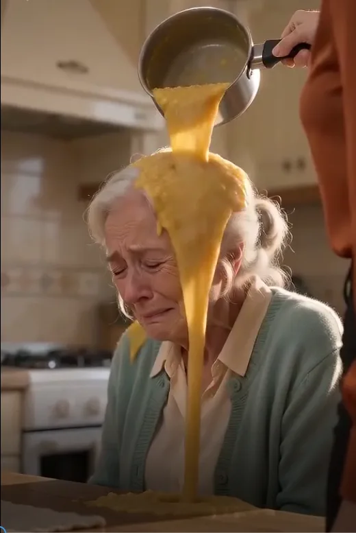 A Soldier Came Home Early and Caught His Wife Dumping Hot Rice on His 81-Year-Old Mother—But When He Discovered Who Was Helping Her Steal the Family Home, Everything Changed. 😱💔