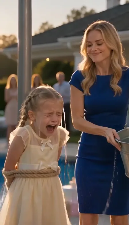 Everyone Was Filming His Daughter—Until Her Father Stepped Into the Backyard