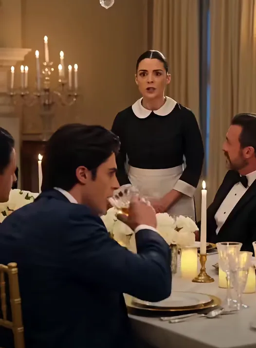 “DON’T DRINK THAT!” I Knocked the Glass from the Mafia Boss’s Brother’s Hand—His Fiancée Slapped Me in Front of 46 Guests, but the Boss’s Next Words Made Her Go Pale.