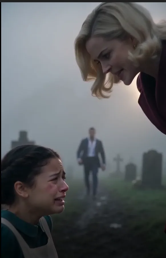 Senator’s Daughter Slapped a Pregnant Maid at a Grave — Then the Baby’s Mafia Father Appeared