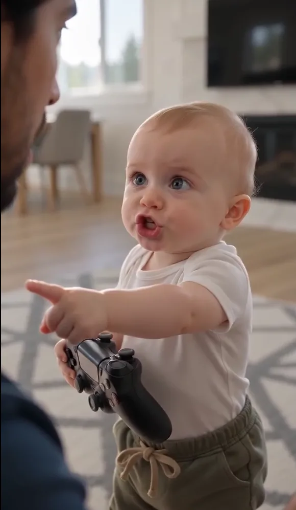 My Baby Ripped the Controller From My Hands and Pointed at His Mother—What I Saw Changed Everything