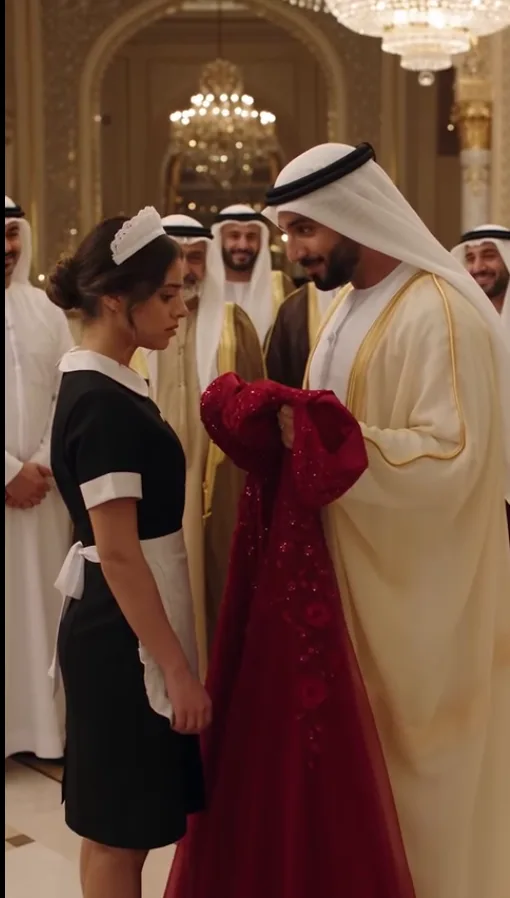 THE SHEIKH ASKED A PALACE MAID TO PRETEND TO BE HIS WIFE—THEN HER NECKLACE EXPOSED A 26-YEAR-OLD SECRET
