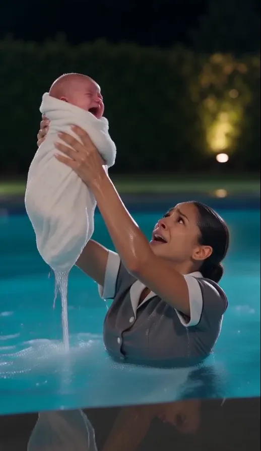 She Jumped Into the Pool to Save His Baby—Then the Woman in Blue Accused Her of Trying to Kill Him